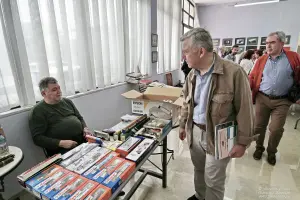 19/5/2024 - Επίσκεψη Γιάννου Γραμματίδη στον Σύλλογο Φίλων του Σιδηροδρόμου